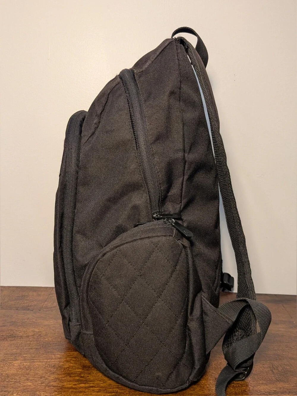 Michael Jordan Jumpman Multi-Compartment Backpack Black Diamond-Quilted Pattern